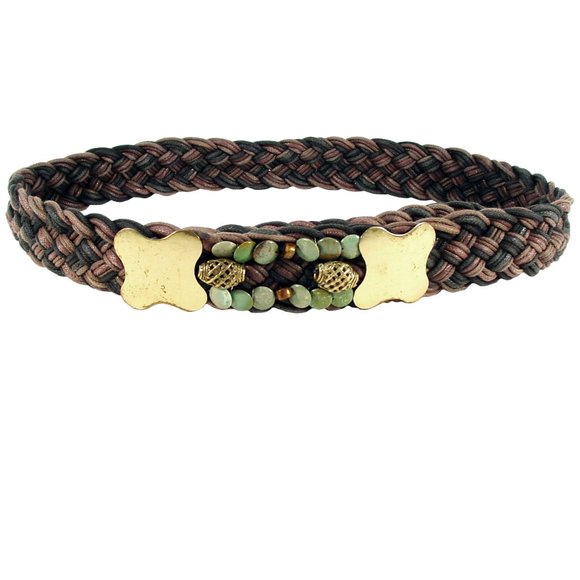 MBSF MARJORIE BAER San Francisco Wide Braided Belt - Picture 2 of 5